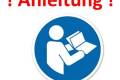 Öffnen Anleitungen